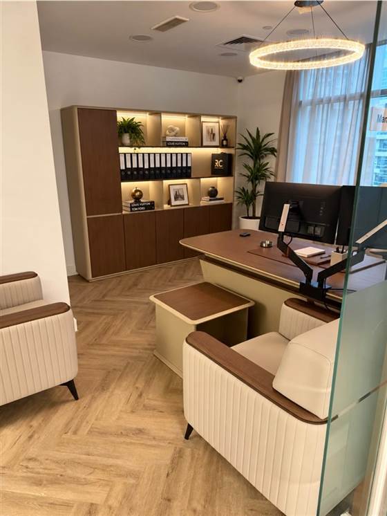 Royal Contract Investment Dubai office — private office